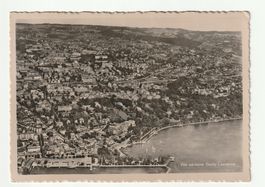 Ansichtskarte Ouchy Lausanne Luftaufnahme
