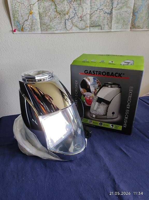 Gastroback Elettrodomestici da cucina: Elektrischer Eis-Crusher von Gastroback, neuwertig – Nuovo (secondo la descrizione) da Bern venduto da Lilie111