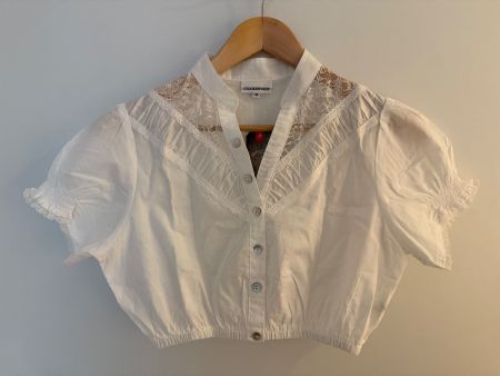 Bluse für Dirndl weiß 38 Stockerpoint NEU