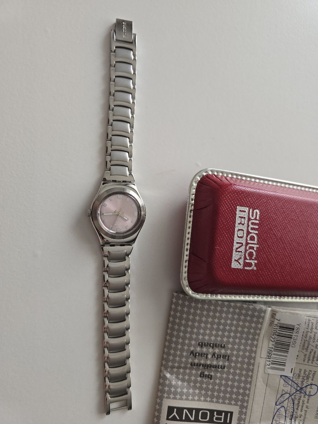Swatch Orologi: Swatch Uhr in rosa – Nuovo e nell'imballaggio originale da Zürich venduto da Luana.N 4