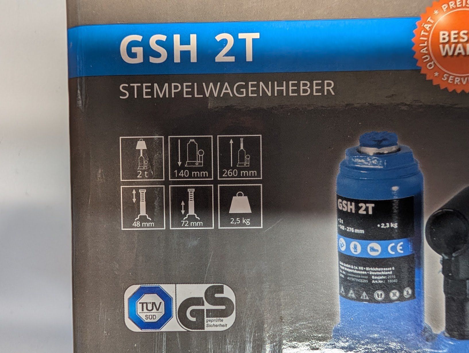 Alle Werkzeuge: Wagenheber hydraulisch 2T – Gebraucht aus Therwil von bensotto 1