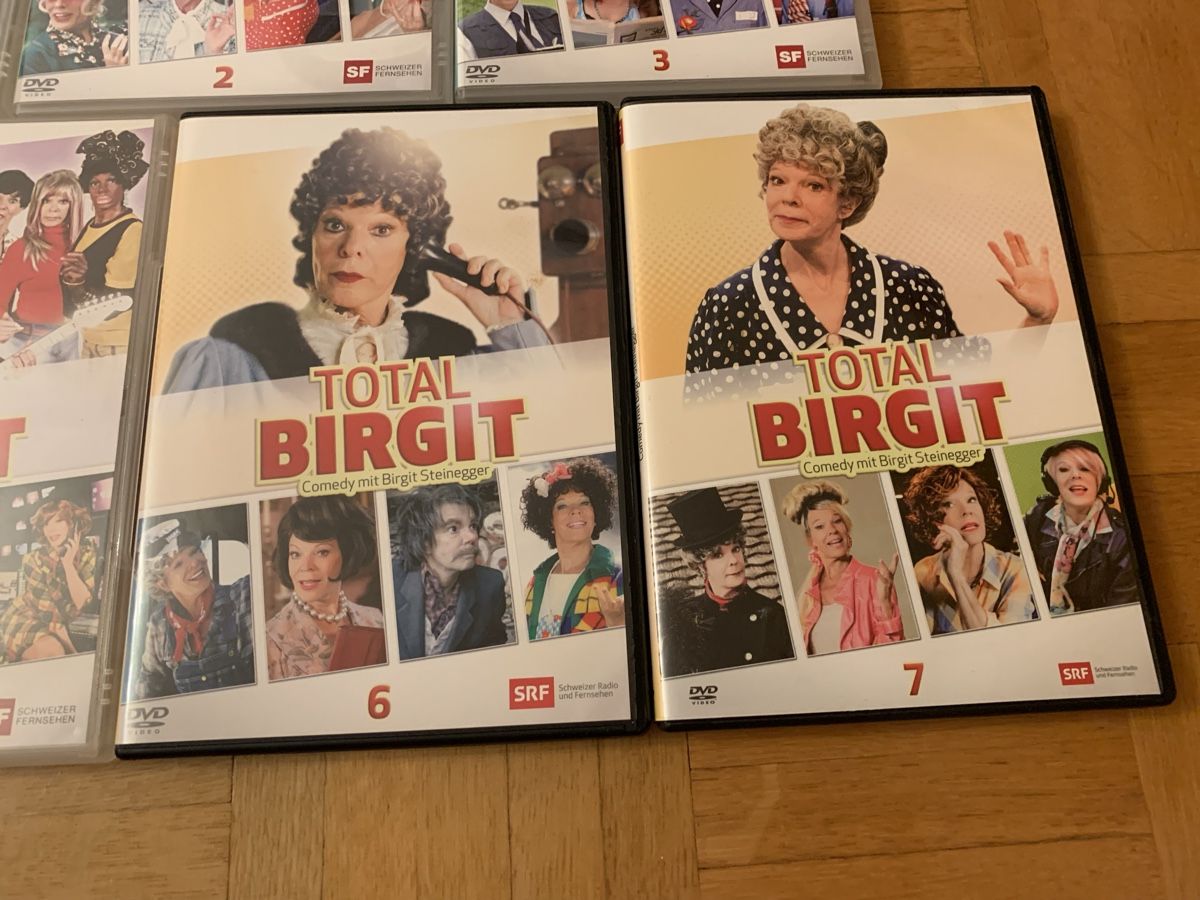 Alle DVDs: Total Birgit - 1-7 DVD Komplett – Gebraucht aus Thun von mar_6vkg 6