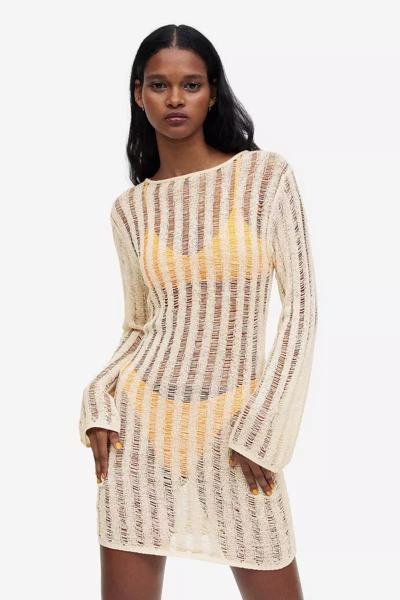 H&M Kleider: Strickkleid / Strandkleid H&M – Gebraucht aus Wetzikon ZH von ELIVNE