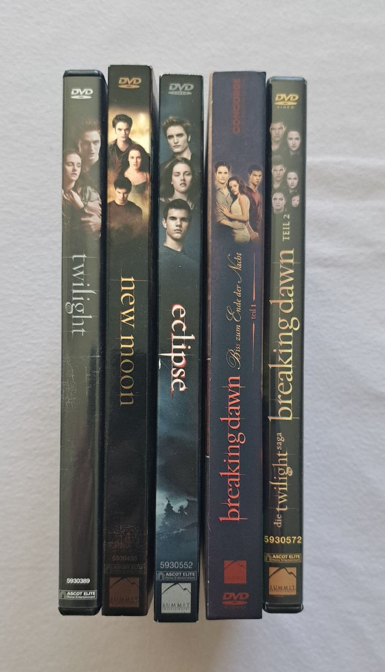 Alle DVDs: Twilight Filme – Neu (gemäss Beschreibung) aus Emmen von jes_58rk