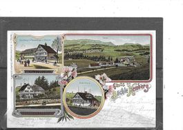 SG Gruss aus Bächle Hemberg (Litho)