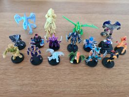 RARE Sammlung Vintage Yu-Gi-Oh Dungeon Dice Monster Figuren