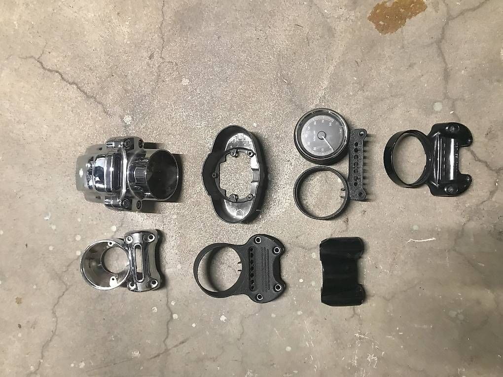 Alle Motorradersatzteile: Harley Davidson Tacho Halterungen – Gebraucht aus Schlieren von motostyling
