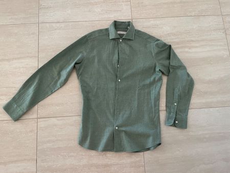 Luca Faloni green/sage shirt