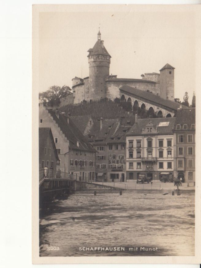Cartoline postali: Schaffhausen ca. 1930 – Usato da Bürglen TG venduto da StampGraf