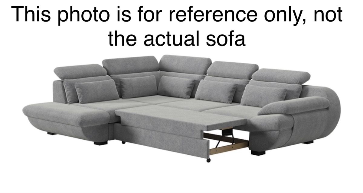 Sofas: Stylish Corner Sofa -  grey fabric  – D'occasion à Unterägeri par LuxBagsCH 8