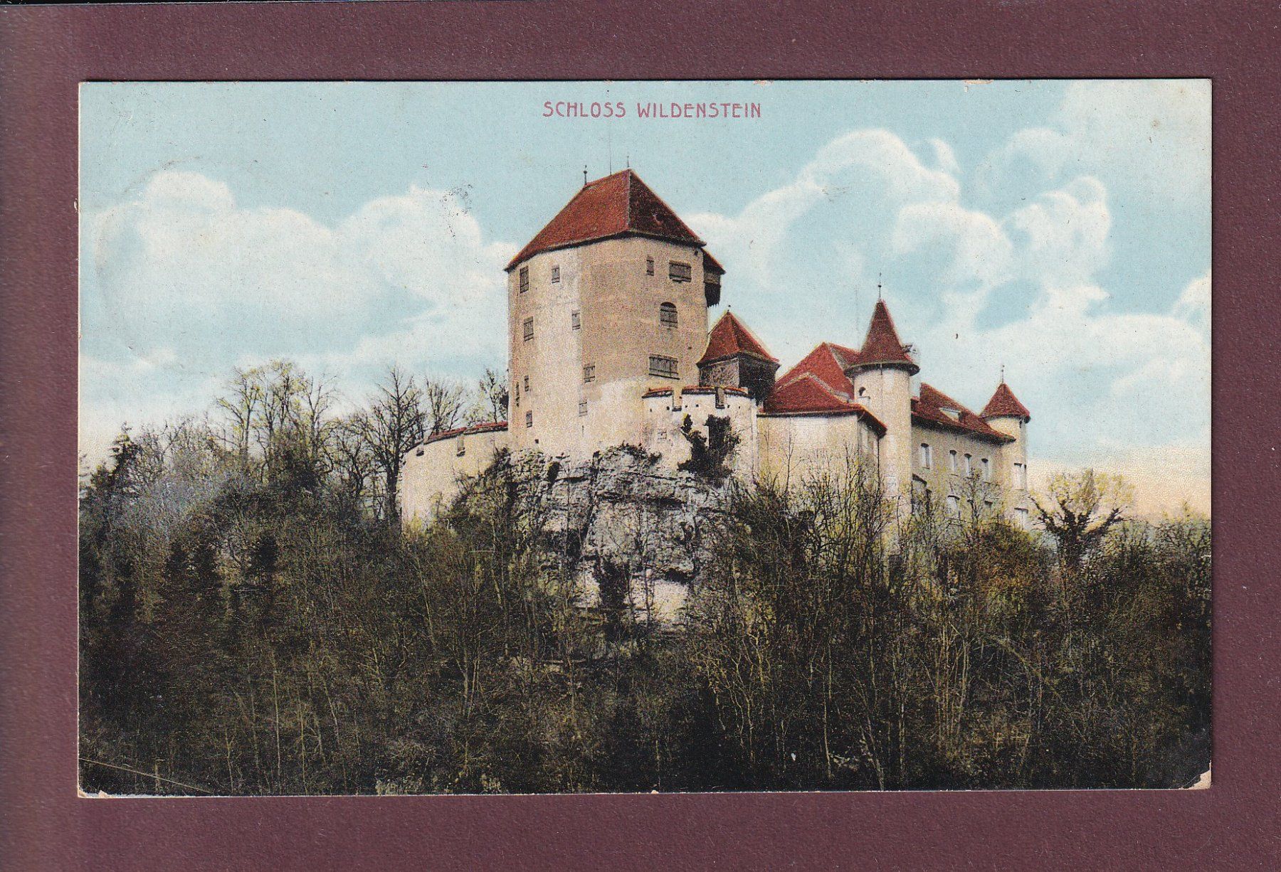 Cartes postales: SCHLOSS WILDENSTEIN - 1915 – D'occasion à Pully par nicecards