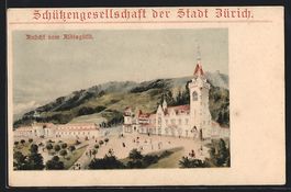 Zürich, Ansicht vom Albisgütli