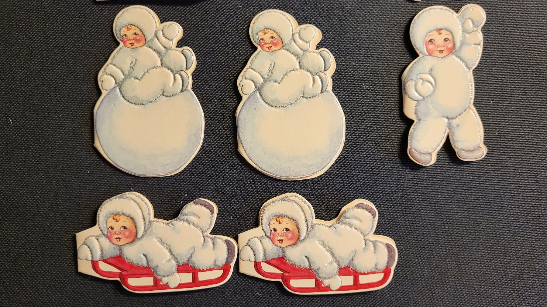 Cartoline: Weihnachts-Kärtli SNOWBALL KIDS – Nuovo e nell'imballaggio originale da Basel venduto da spinne02 3