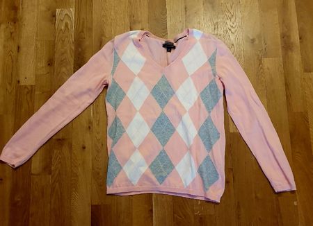 Tommy Hilfiger Argyle Pullover, Gr. M