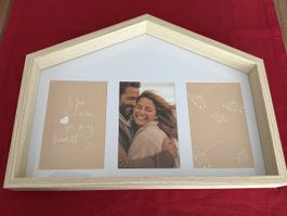 Fotorahmen im Haus Design für 3 Fotos!