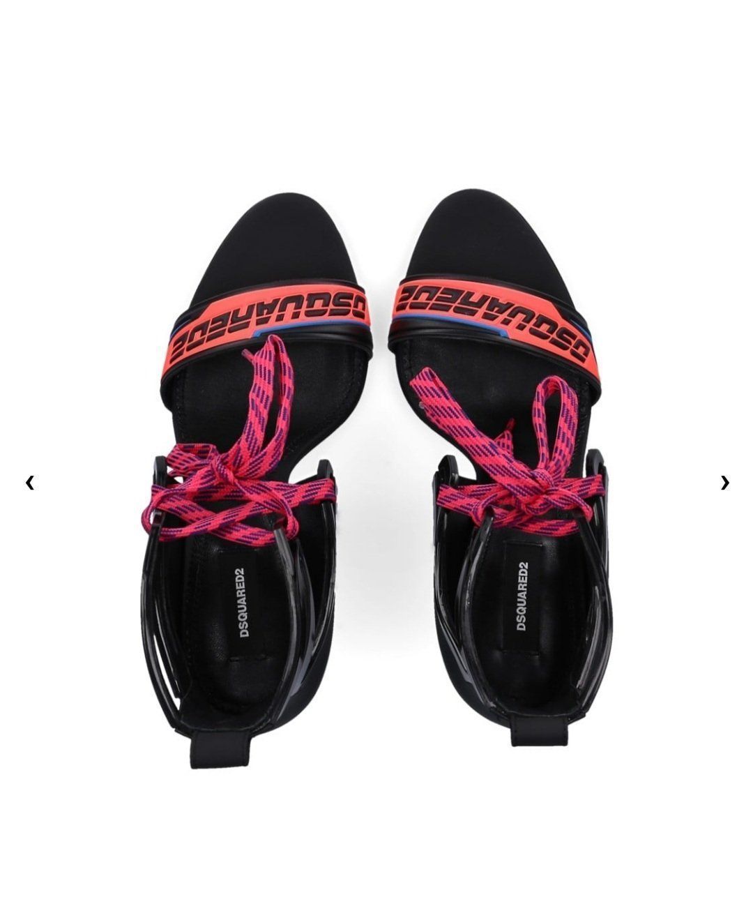 Dsquared2 Scarpe da donna: Dsquared2 Sandalen TECHNO LOGO – Nuovo e nell'imballaggio originale da Oberarth venduto da majaromano 1
