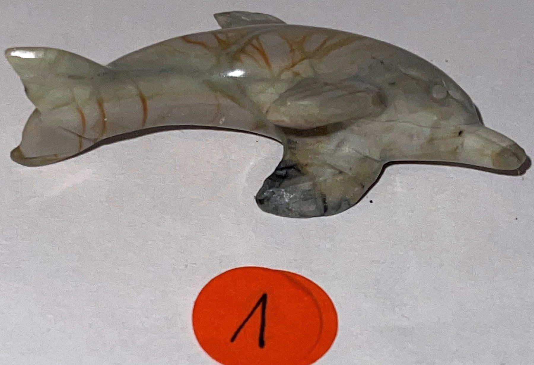 Statuette: Delfin aus Glas Nr. – Nuovo (secondo la descrizione) da Lutzenberg venduto da Pinschi01 3