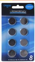 Koopman Powerful Knopfzelle CR2032 Lithium (8 Stk.)