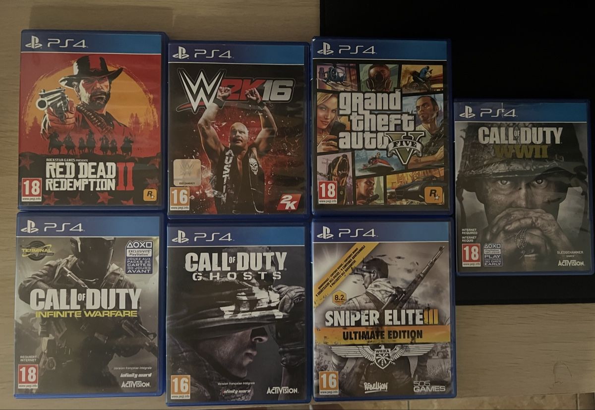Sony Jeux: Jeux PS4 – D'occasion à Grône par kev_v2wr