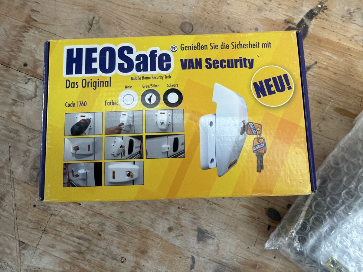 Schlösser: HEOSafe Van Security Schloss Code 1760 silber neu – Neu und originalverpackt aus Zürich von MHinti