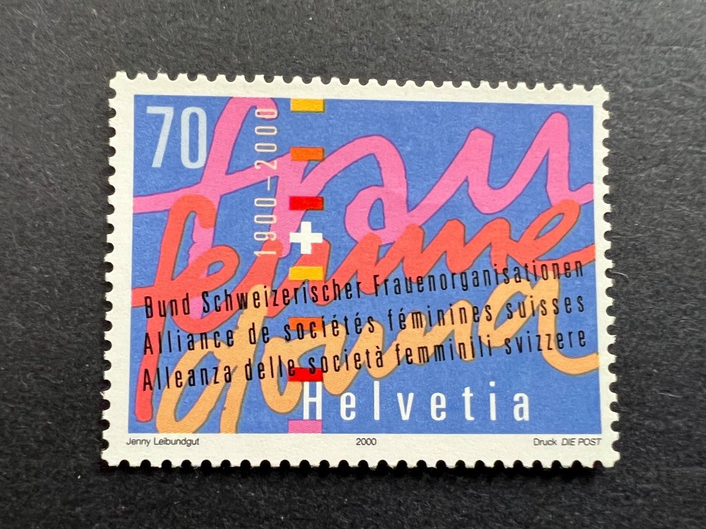 Tutti i francobolli: CH-Marke 2000 postfrisch – Nuovo (secondo la descrizione) da Hünenberg See venduto da wer_5286