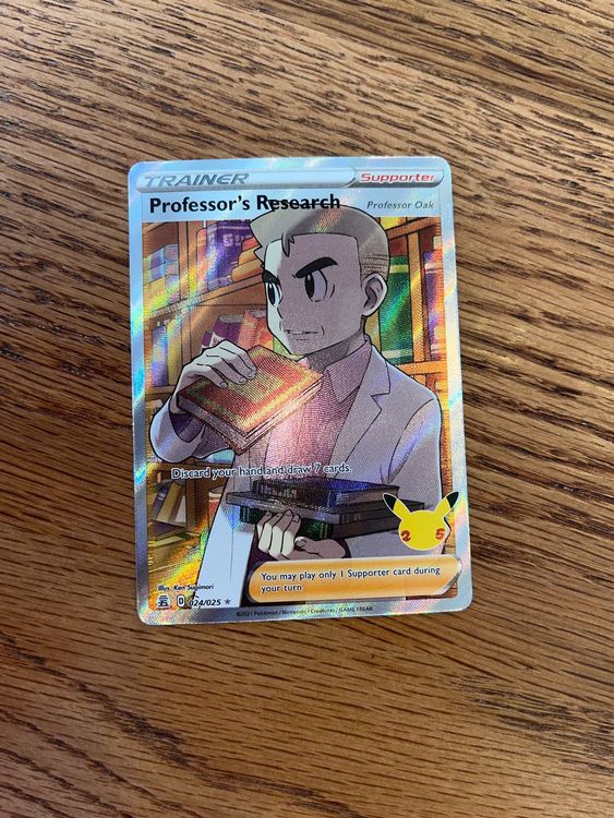 Pokemon Professors Research Full Art Celebrations ab 1.- (Neu (gemäss ...