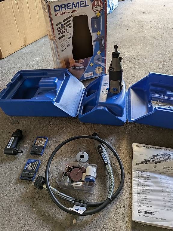 Tous les outils: Dremel MultiPro 395  Multifunktionswerkzeug mit Zubehör – D'occasion à Bern par BeteranoMarket