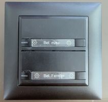 Feller KNX Taster 900-4704 schwarz, guter Zustand