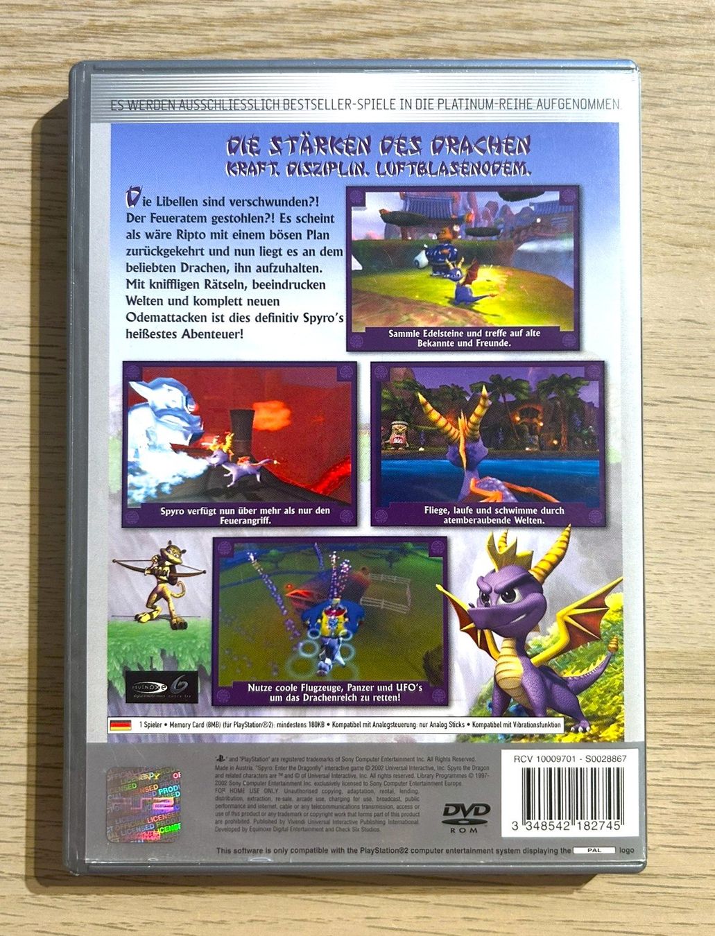 Sony Giochi: Spyro Enter the Dragonfly PS2 – Usato da St. Gallen venduto da Alpine.Arcade 1