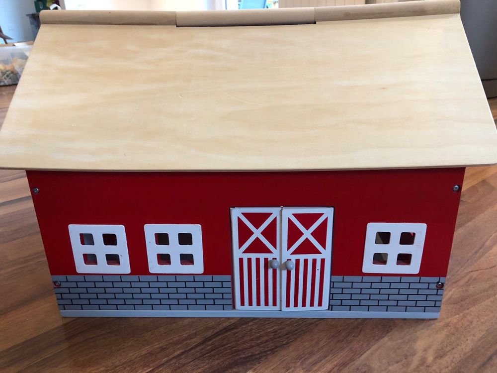 Schleich Holzstall | Kaufen auf Ricardo