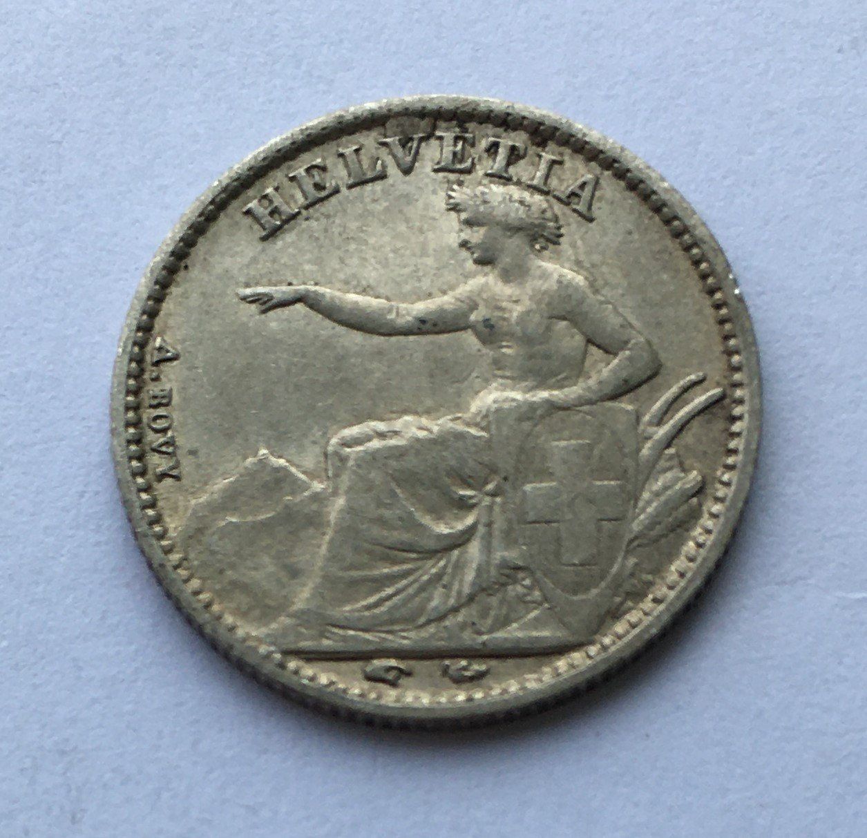 Tutti le monete: 1851 50 Rappen ss+ – Usato da Kirchberg SG venduto da Zenhad69 1