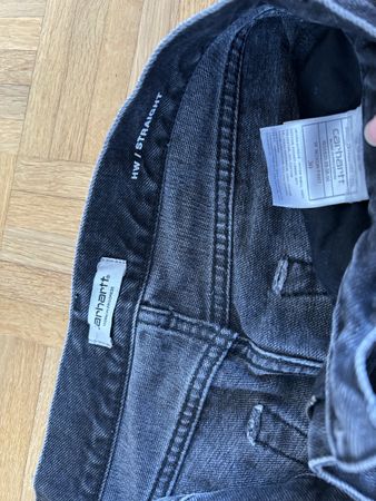 Jean noir droit Carhartt 