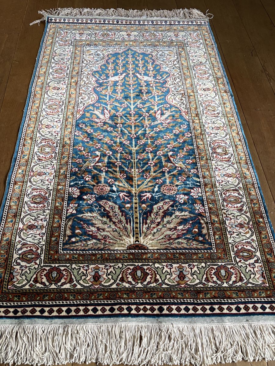 Tappeti: Echter Kayseri Seidenteppich Lebensbaum – Usato da Bennau venduto da Mayer_Carpets