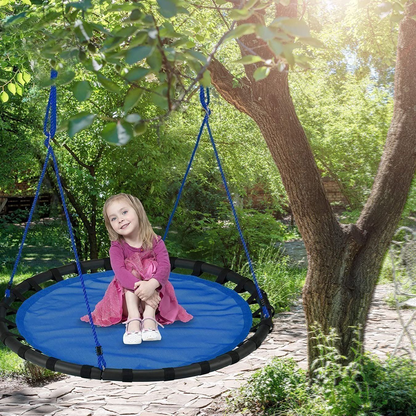 Sonstige Gartenschaukeln: Nestschaukel 120 cm Durchmesser 100 kg – Neu und originalverpackt aus Beckenried von angel-mountain 1