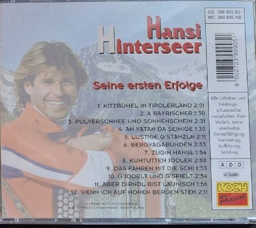 CD: 3x CD HANSI HINTERSEER Noël d'or – Usato da Genève venduto da maria1209 6