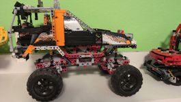 Lego Technic Offroader Fahrzeug schwarz orange gebraucht
