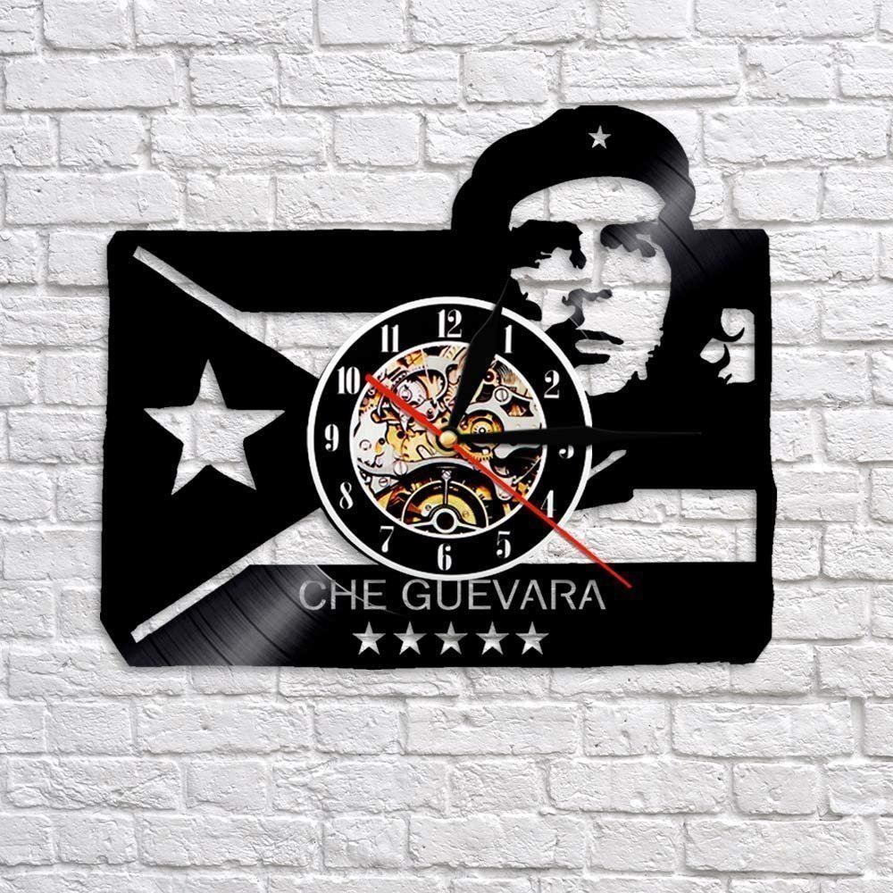Orologi: Ernesto Che Guevara Schallplatten Uhr – Nuovo e nell'imballaggio originale da Arth venduto da Top-E