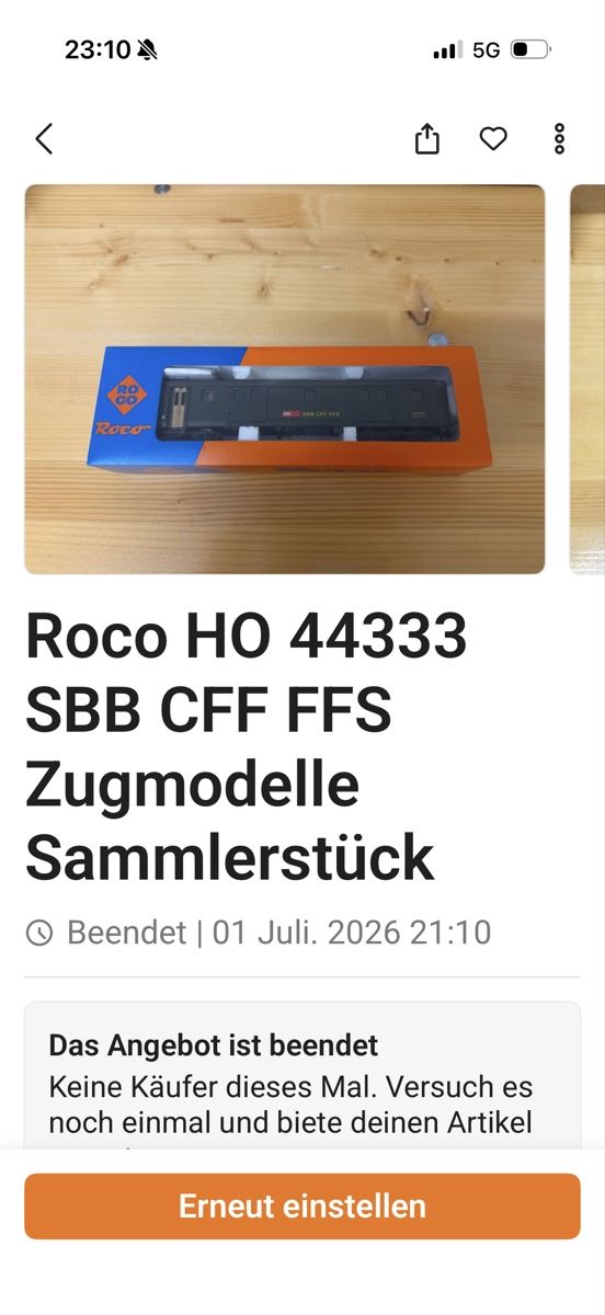 Märklin Modelleisenbahnen: 10 Stück Märklin-SBB-Sammlung  HO – Neu (gemäss Beschreibung) aus Kleinbösingen von Calimeraa 6
