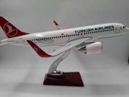 ✈️Maquette Airbus A320 Turkish Airlines —Rare ! 1/100 - 38cm