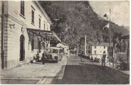 Cannobio GRENZE Schweiz-Italien POSTAUTO Saurer