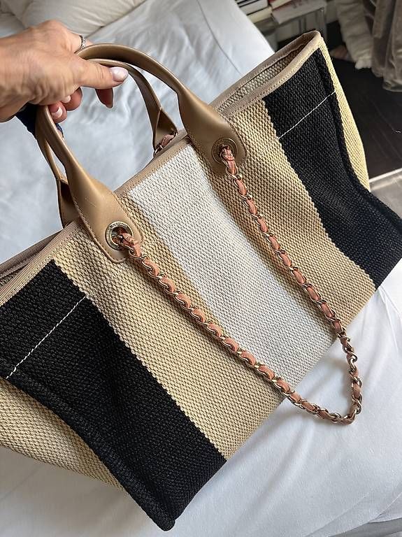 Chanel Taschen für Damen: Chanel Deuville Shopper – Gebraucht aus Wädenswil von Cocomagi 4