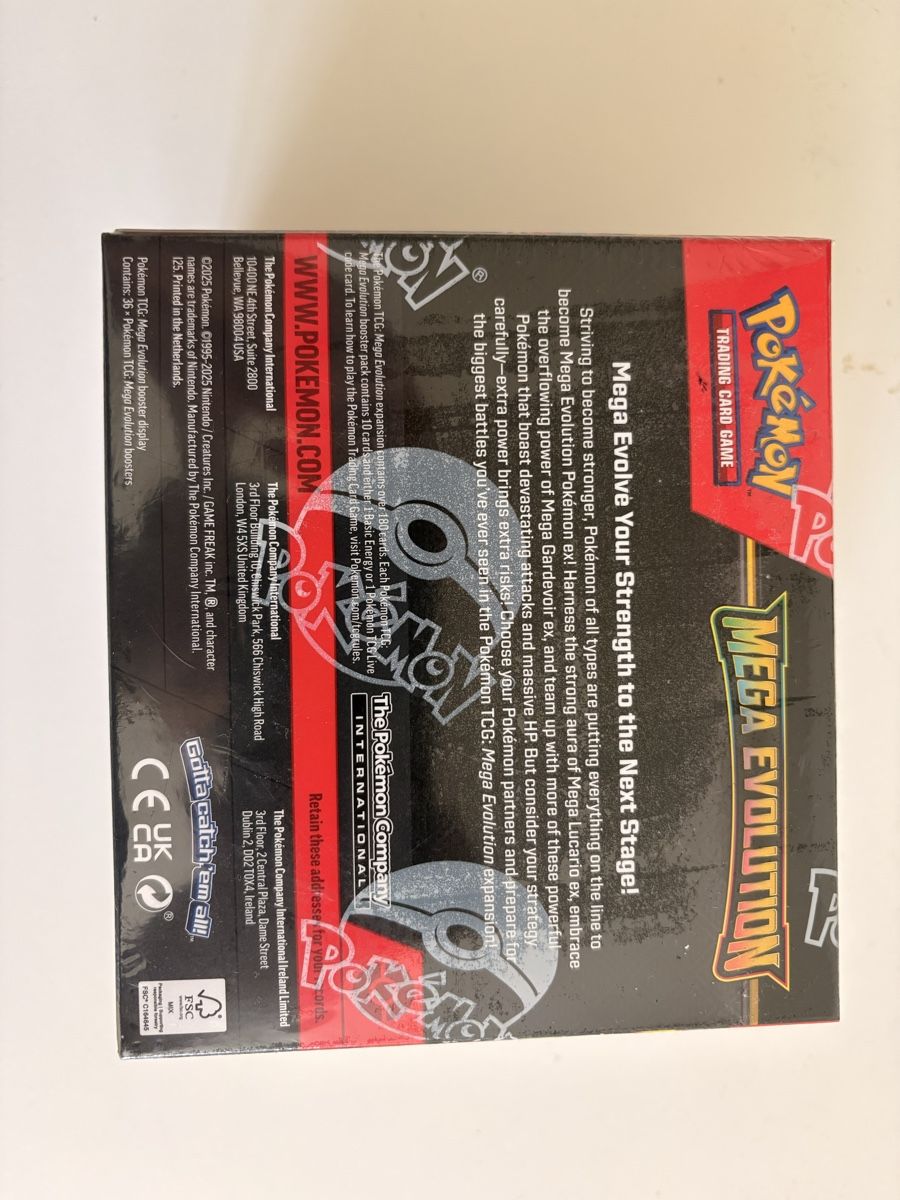 Pokémon Carte collezionabili: Pokemon Mega Evolution Display – Nuovo e nell'imballaggio originale da Zürich venduto da Zorro029 3