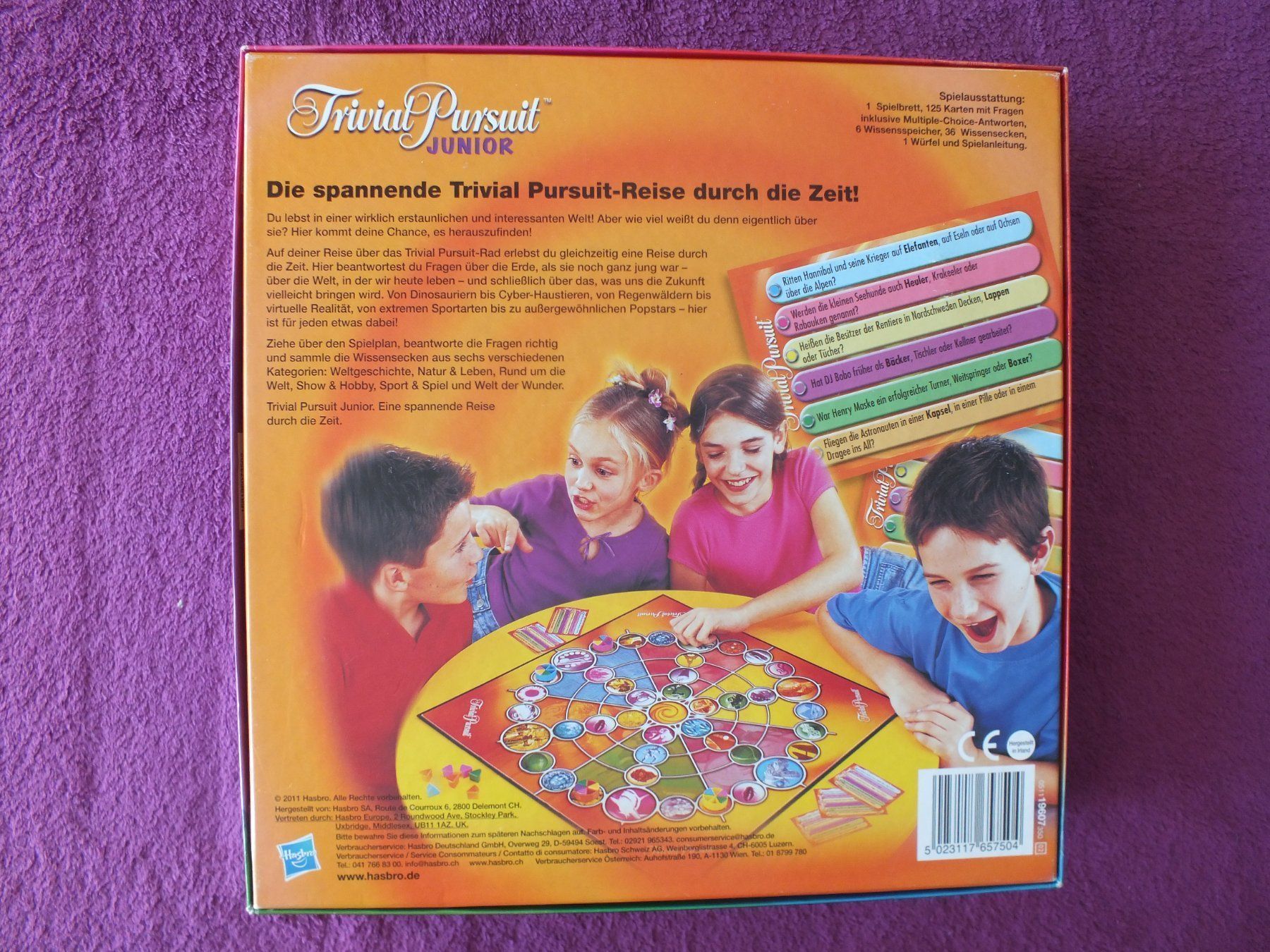 Parker Giochi: Trivial Pursuit Junior von Parker – Usato da Müllheim Dorf venduto da Seeeule01 7