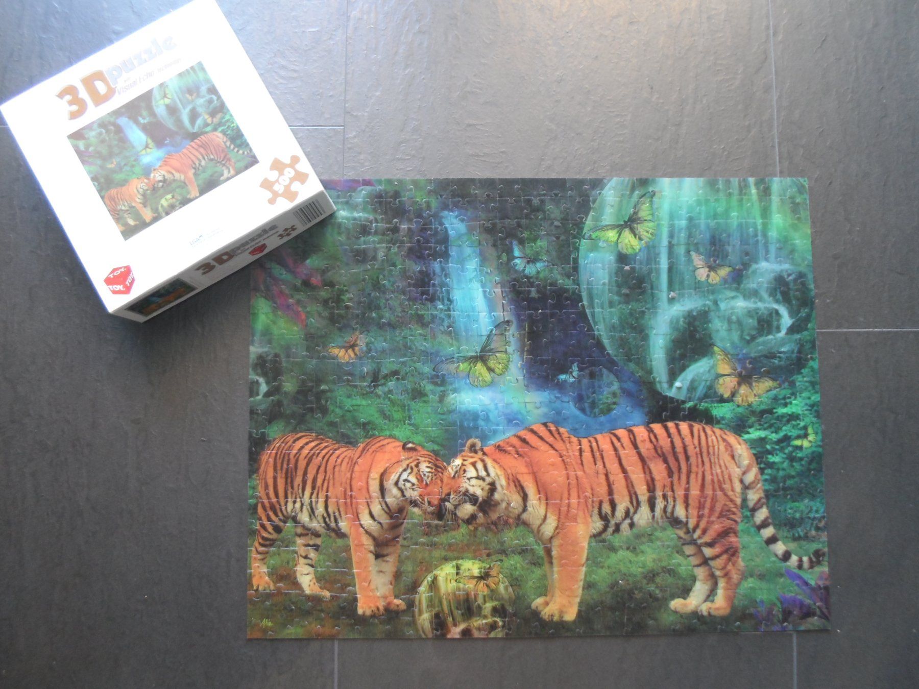 Puzzle: 3D Puzzle mit Tiger - 500 Teile – Usato da Unterentfelden venduto da jaguar_family05 2