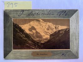 alte Alte Ansichtskarte Jungfrau, 1906 mit Stempel