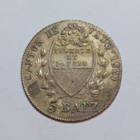 5 Batzen 1829 Waadt