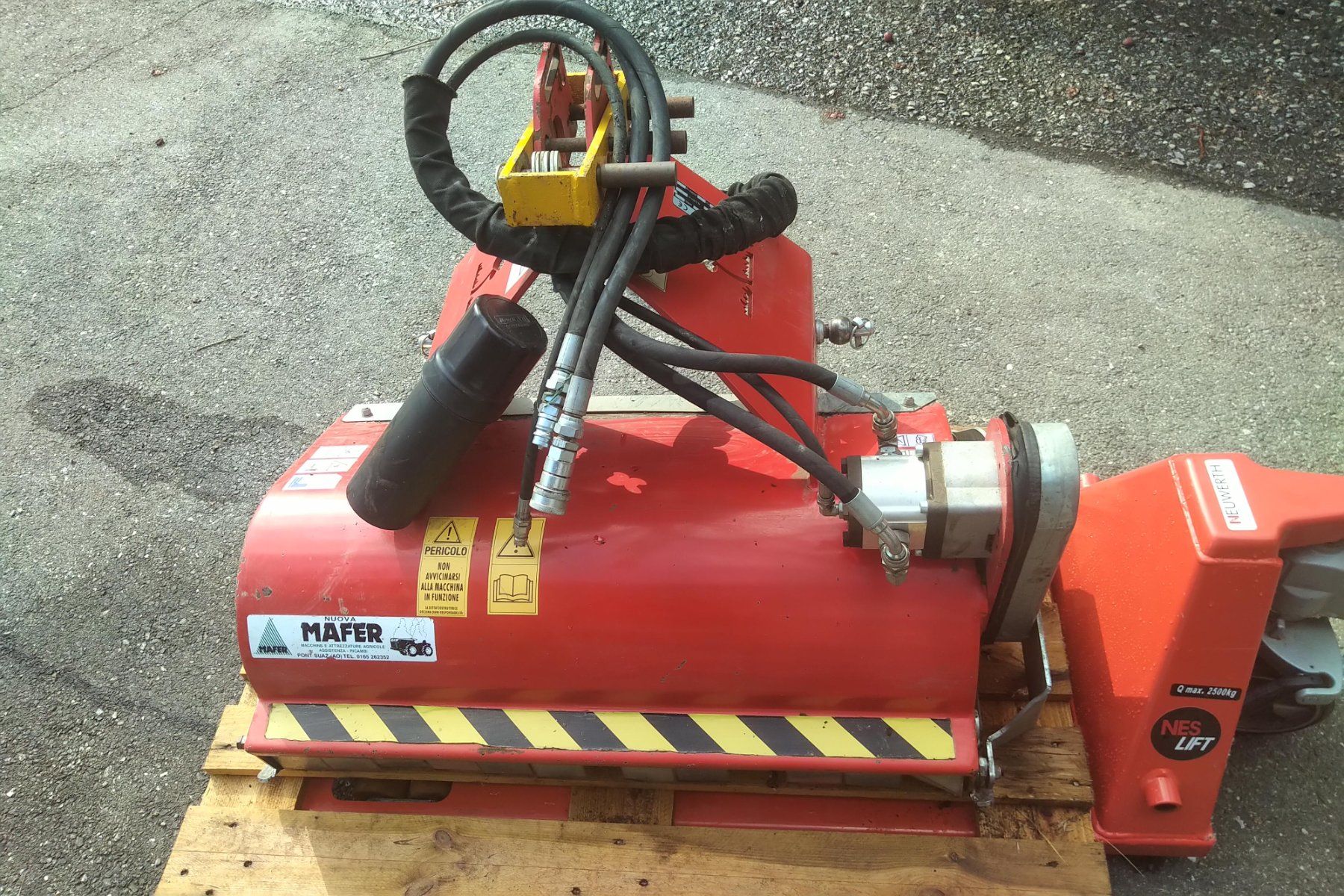 Tutte le macchine: Broyeur hydraulique à couteaux – Usato da Noës venduto da Callagan