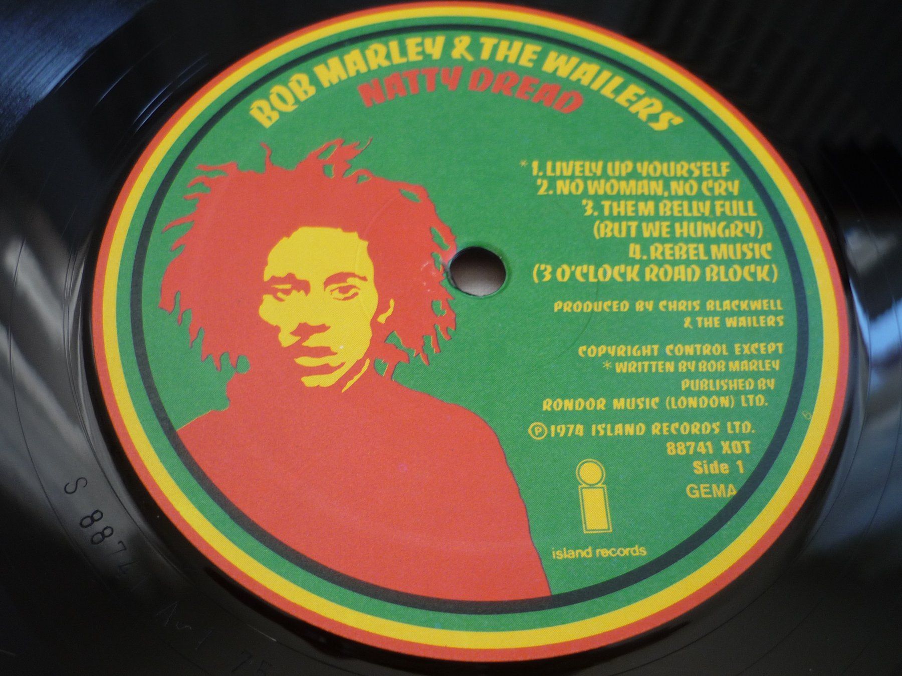 Dischi in vinile: 1x 12" Schallplatte - Bob Marley natty dread – Usato da Beringen venduto da Flatretriever 2