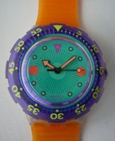 SWATCH SCUBA 200 – SDK 102 – ungetragen NOS  Medusa – 1992