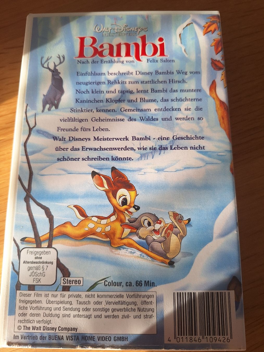 Alle VHS: VHS Bambi – Gebraucht aus Wanzwil von chlinih93 1